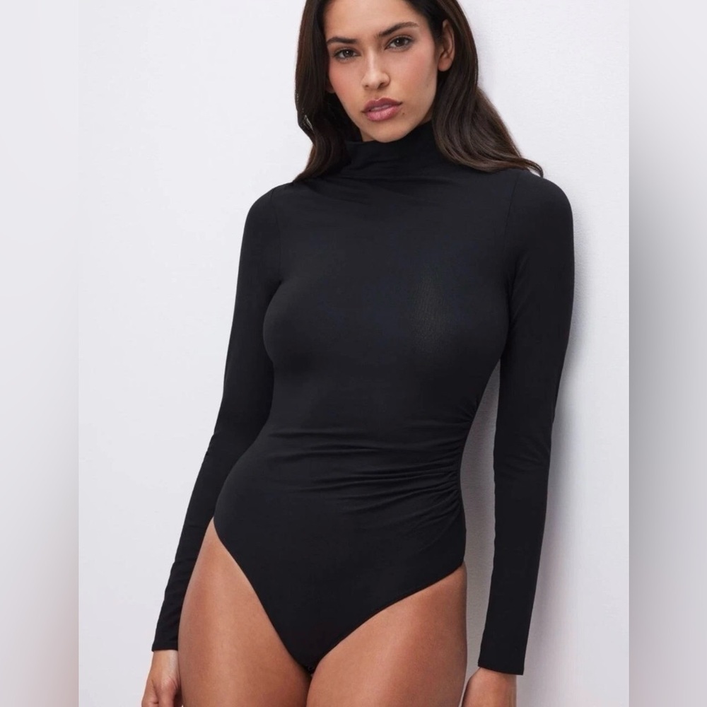 Good American Bodysuit, Ruched, New with Tags